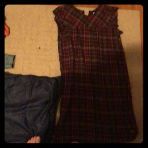 Plaid dress